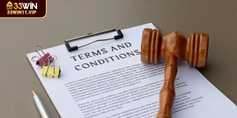 Những điều khoản sử dụng 33WIN người dùng cần biết