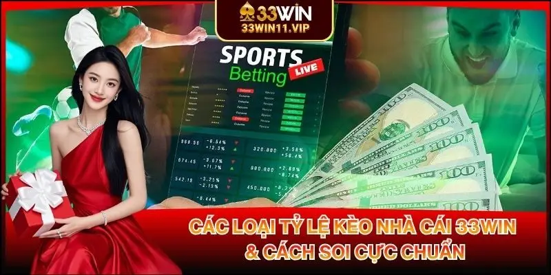 Các Loại Tỷ Lệ Kèo Nhà Cái 33WIN & Cách Soi Cực Chuẩn